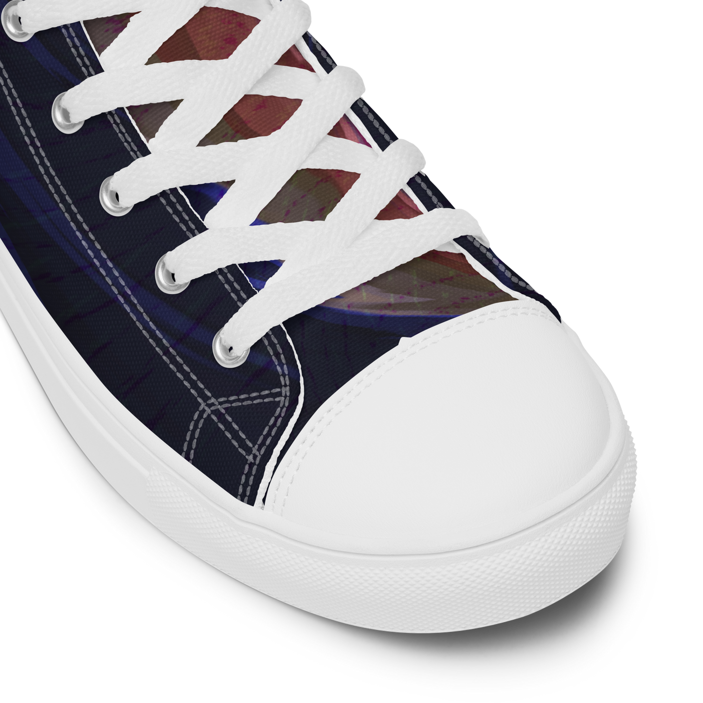 Baskets hautes en toile femme "Spring cyclone Multicolore"