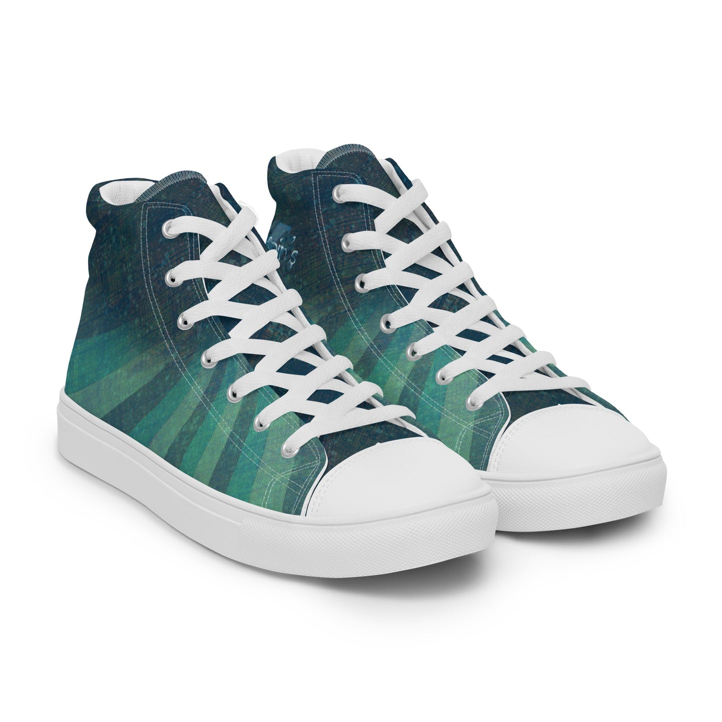 Baskets hautes en toile femme "Mountain Colors"