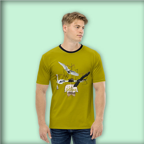 T-Shirt homme "Yellow Sologne"