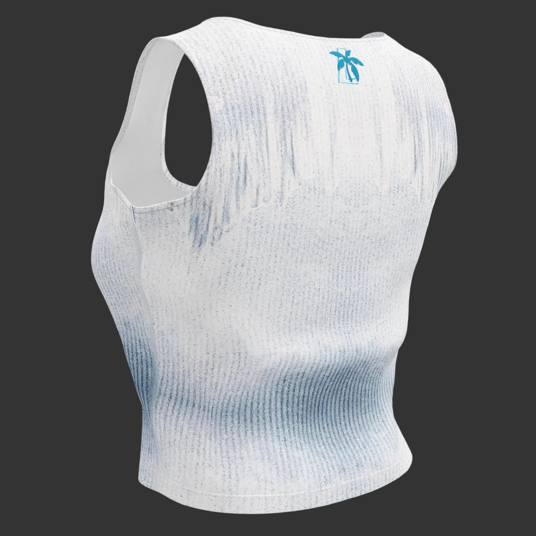 Crop-top "Sun Love Blue" jomélo