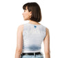Crop-top "Sun Love Blue" jomélo