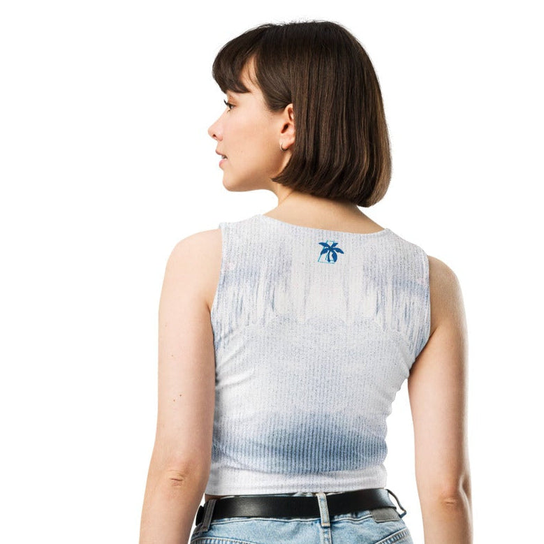 Crop-top "Sun Love Blue" jomélo