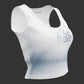 Crop-top "Sun Love Blue" jomélo