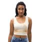 Crop-top "Sun Love Orange" jomélo