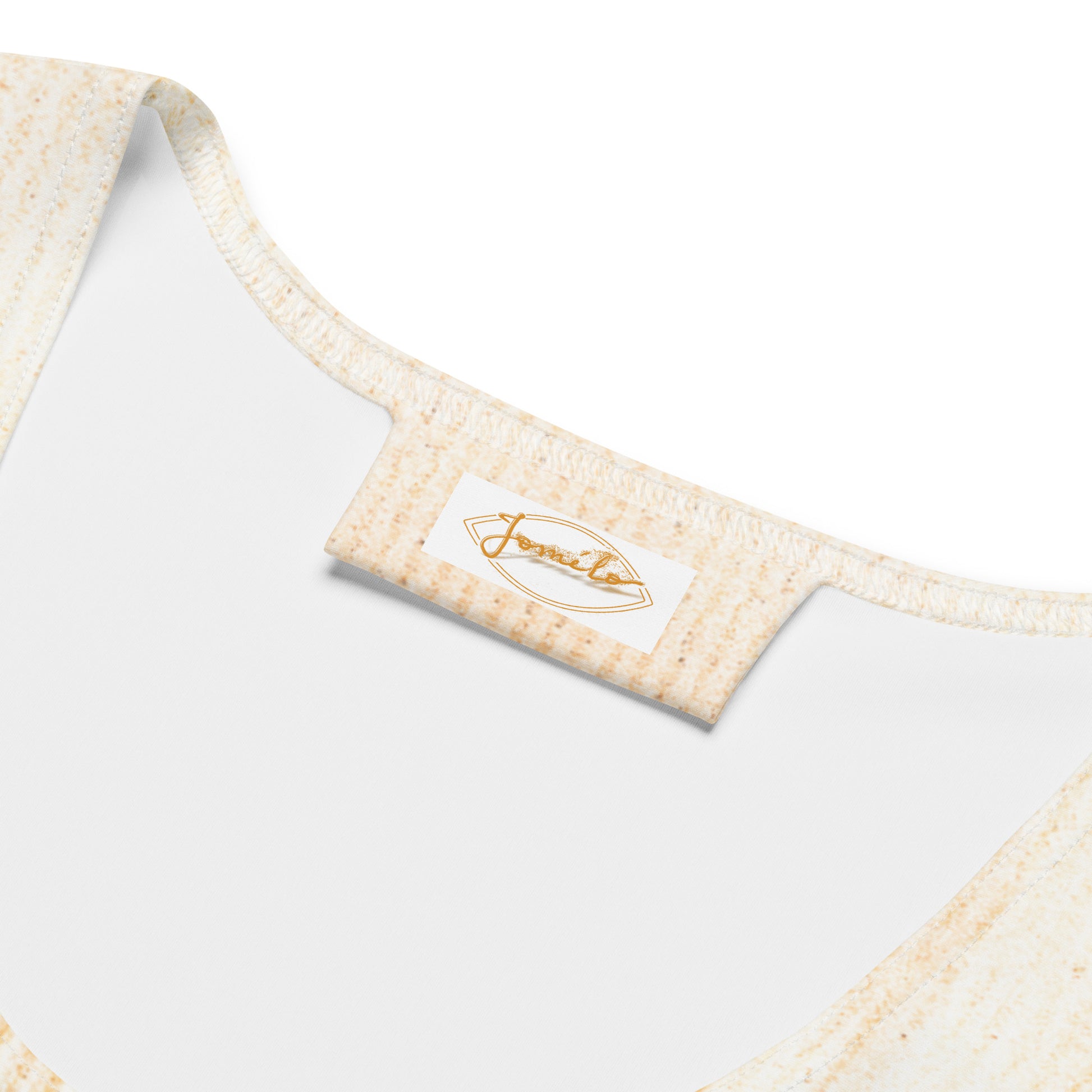 Crop-top "Sun Love Orange" jomélo