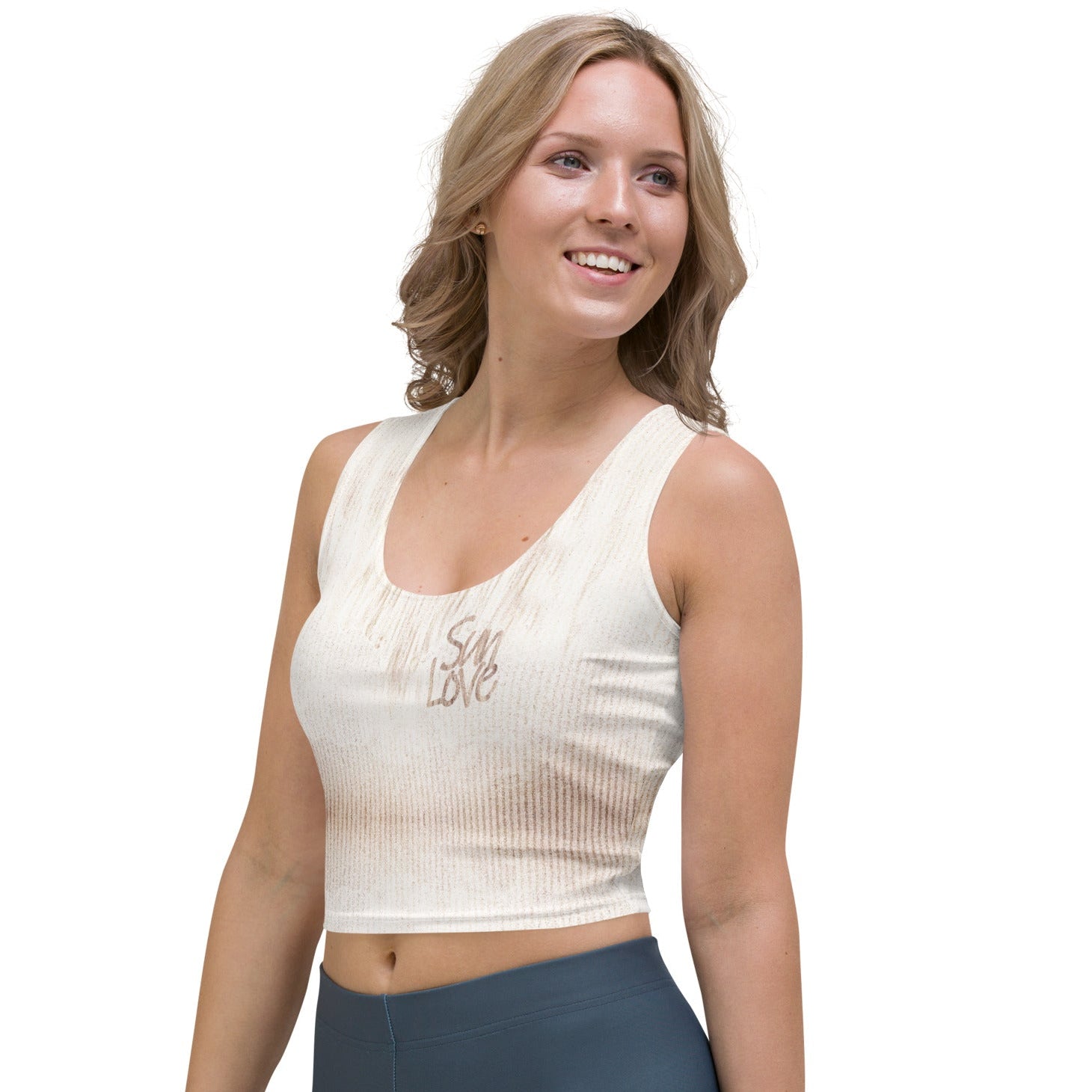 Crop-top "Sun Love Pink" jomélo