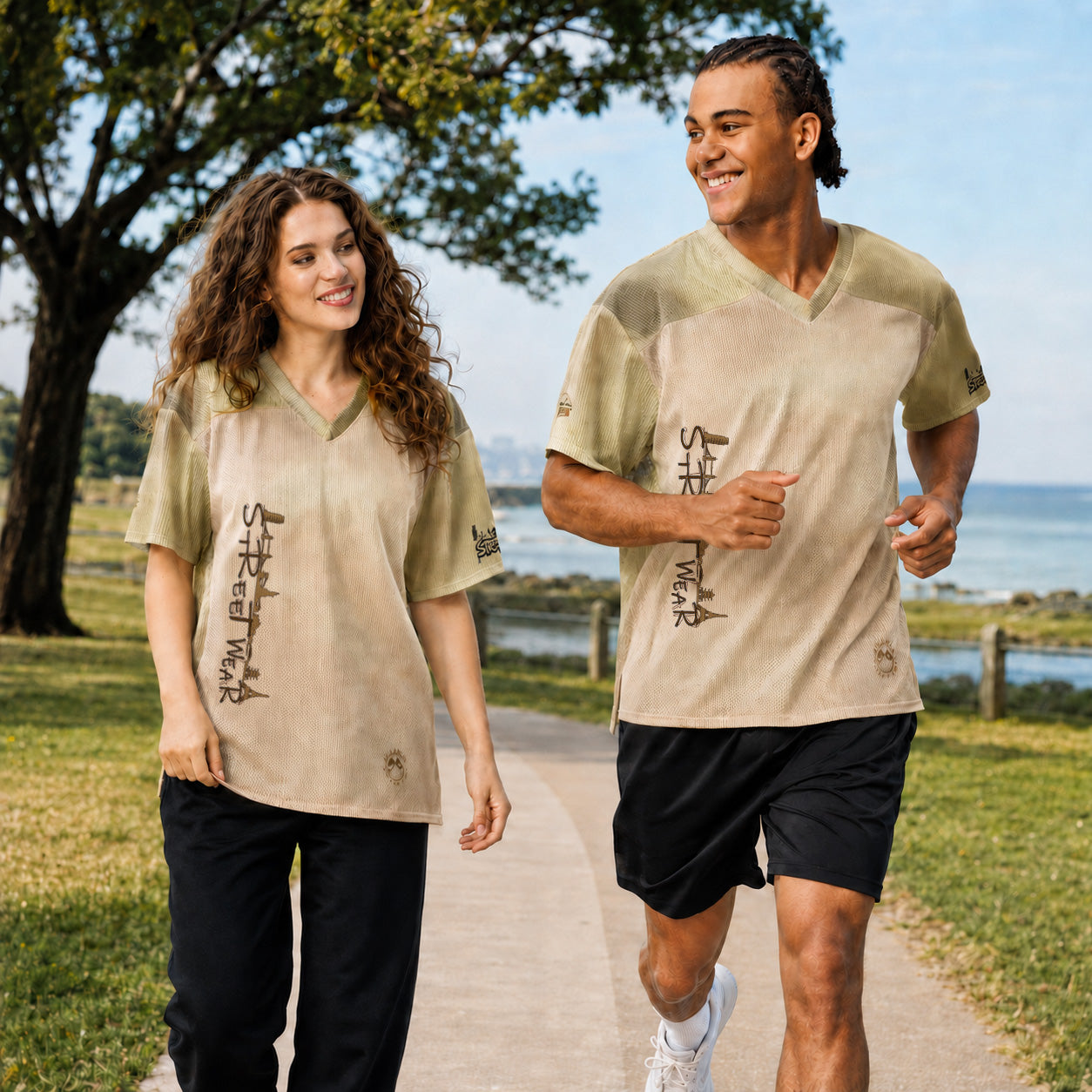 Maillot « Streetwear Beige » jomélo