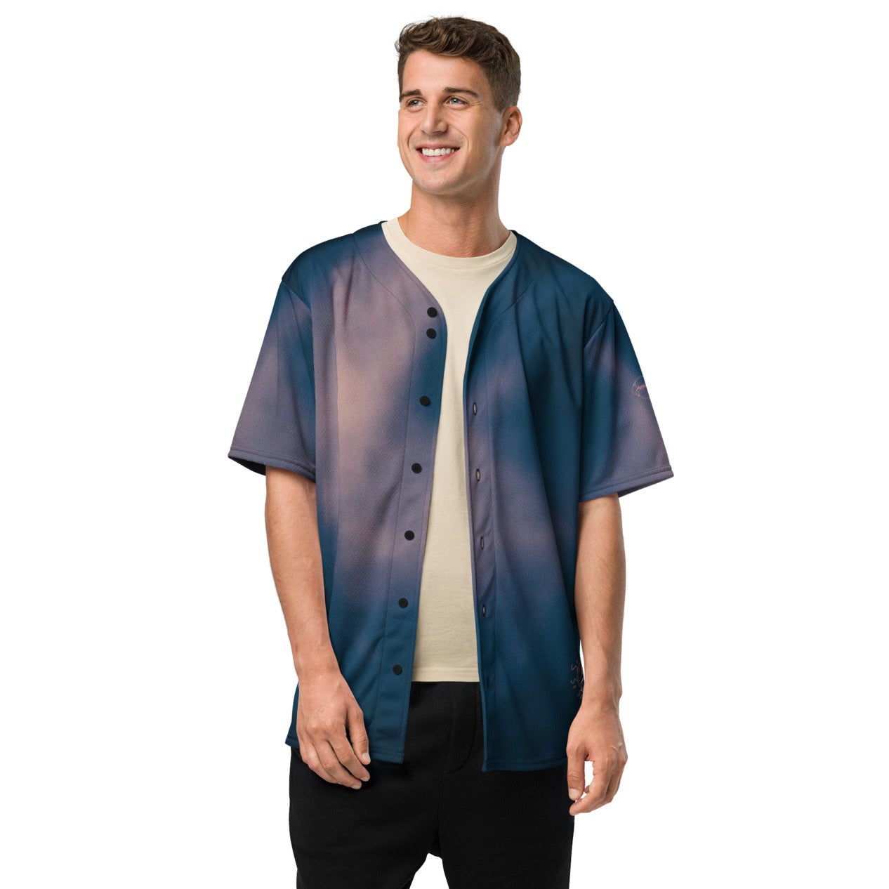 Maillot Style Baseball « StreetWear Marine »