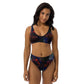  Maillot de Bain 2 pièces "Fougère Black" jomélo