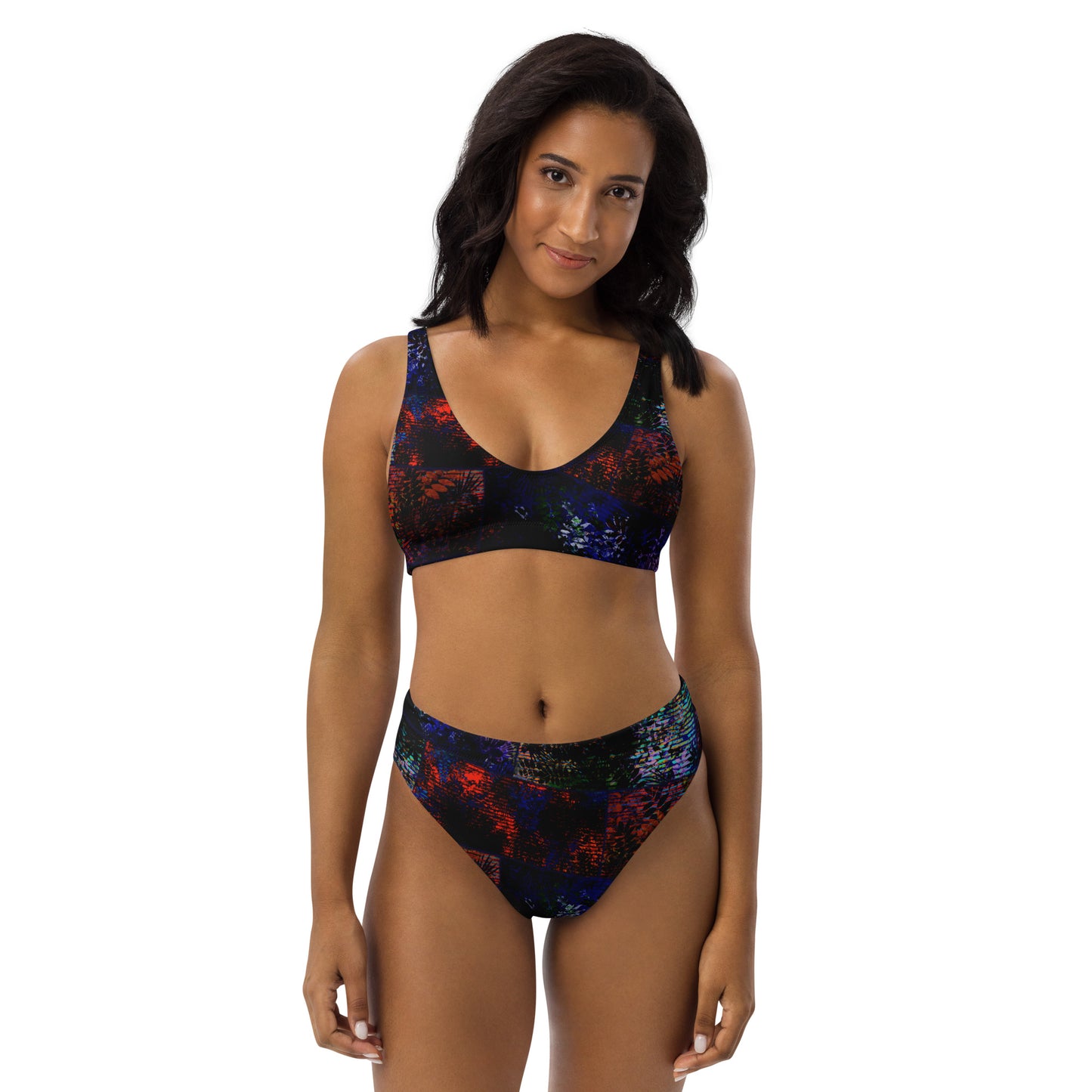  Maillot de Bain 2 pièces "Fougère Black" jomélo