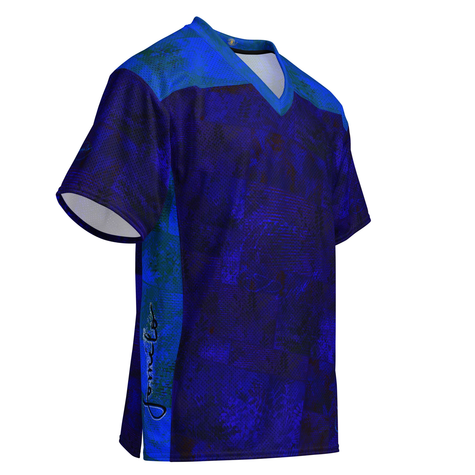 Maillot de Sport "Fougère Cocktail Blue" Jomélo
