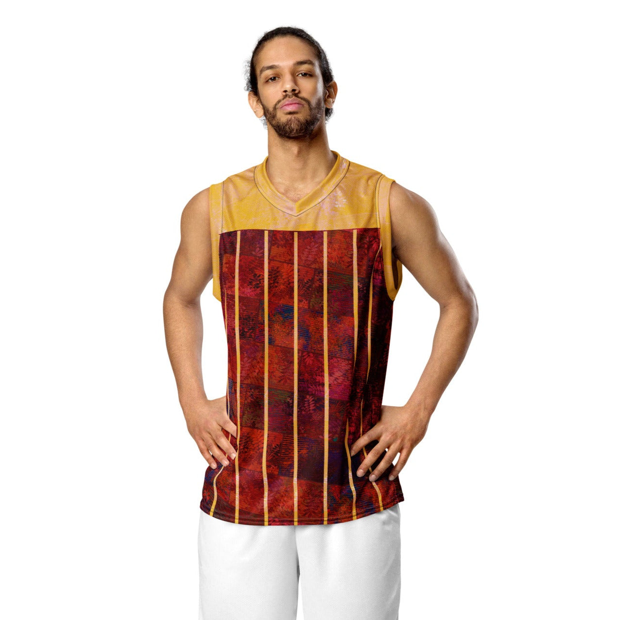 Maillot de basketball Fougère "Rouge Flamboyant" jomélo