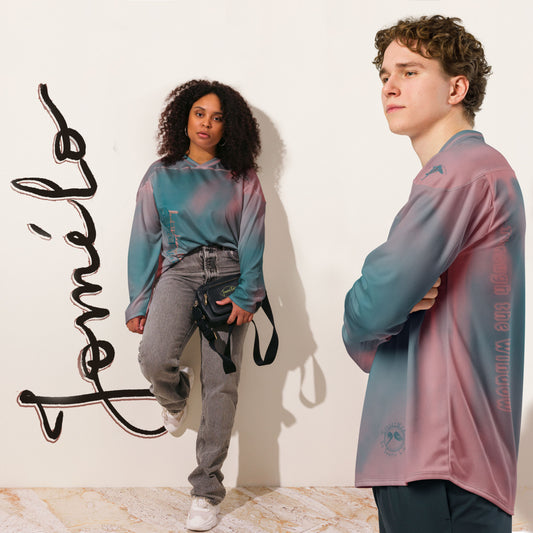 Maillot à manches longues « Streetwear V Pink »