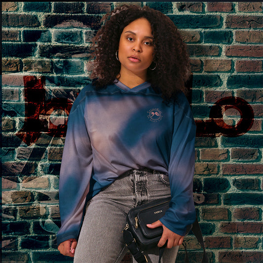 Maillot manches longues streetwear Marine R