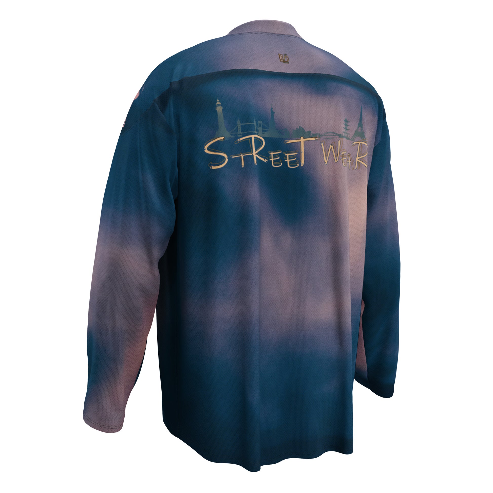 Maillot manches longues « streetwear Marine R » jomélo