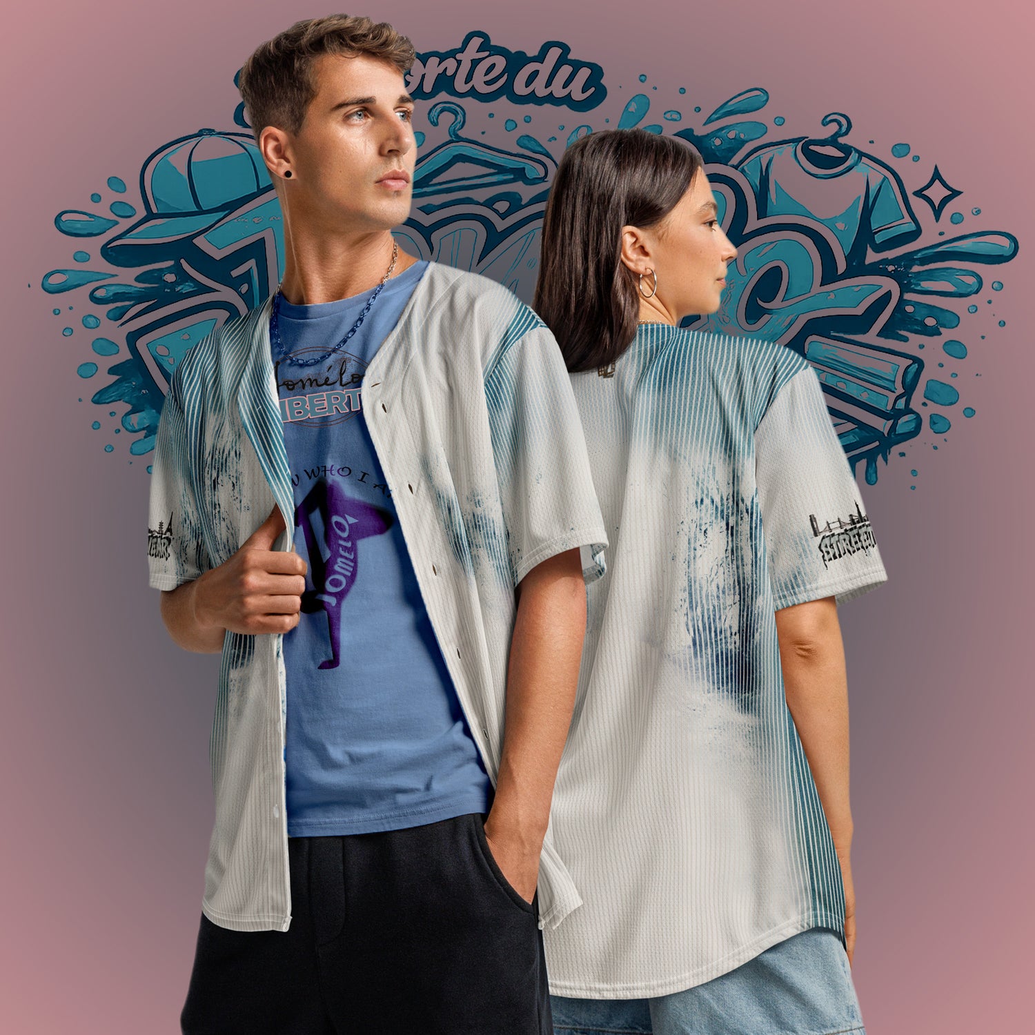 Maillot style baseball « Streetwear Path » jomélo
