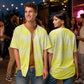 Maillot style baseball "Streetwear Yellow Flash" jomélo