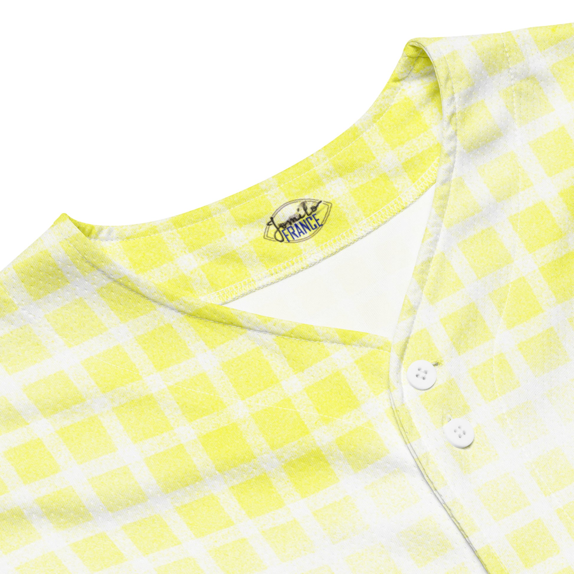 Maillot style baseball "Streetwear Yellow Flash" jomélo