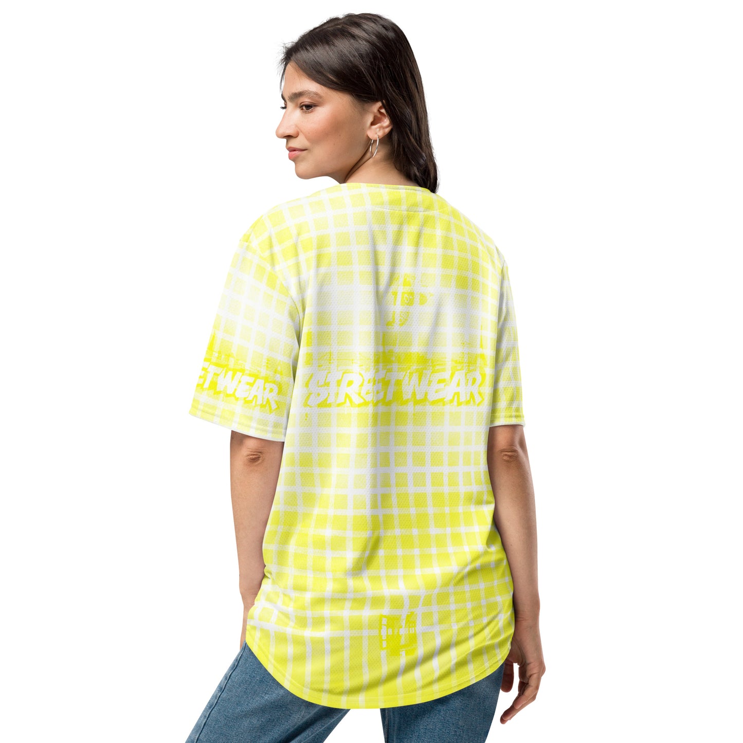 Maillot style baseball "Streetwear Yellow Flash" jomélo