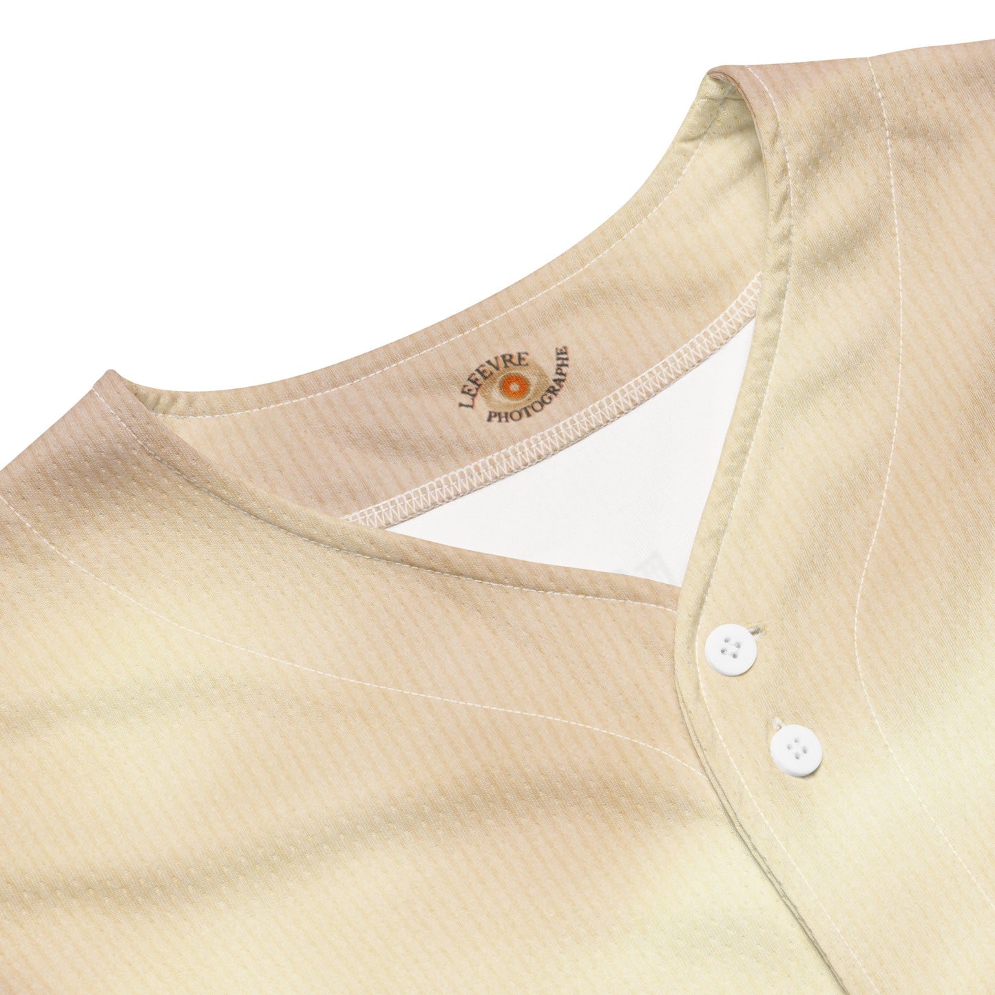 Maillot style baseball « Streetwear orange »