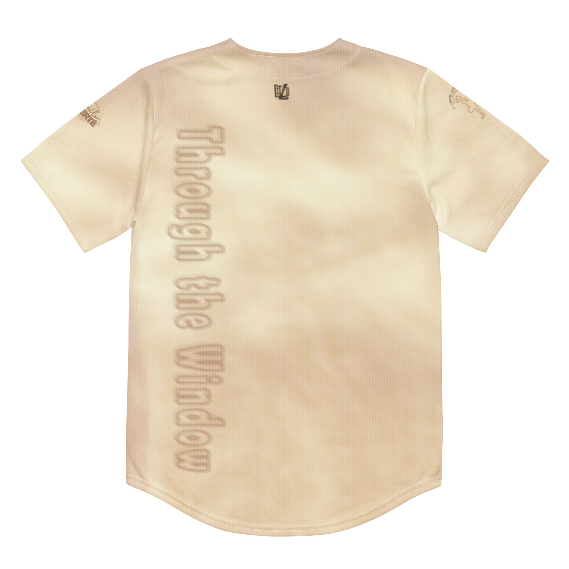 Maillot style baseball « Streetwear orange »