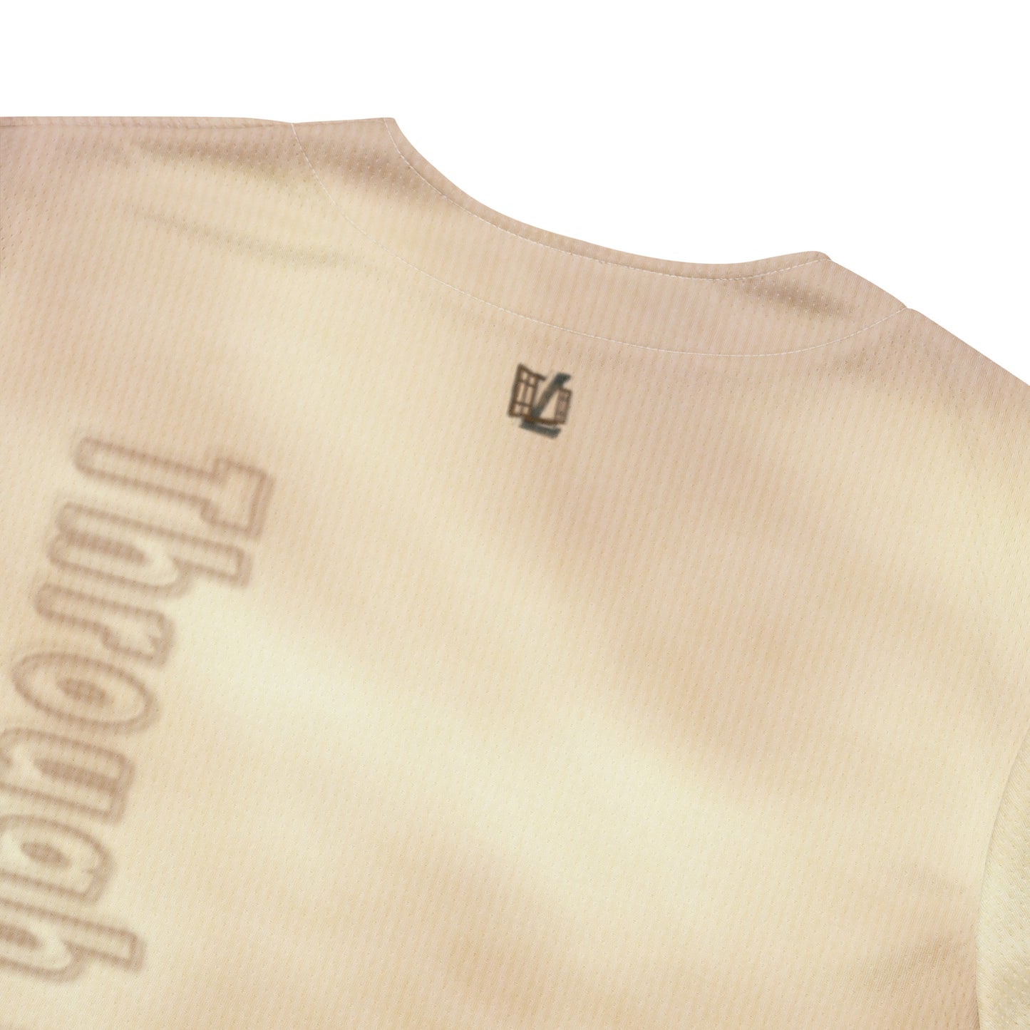 Maillot style baseball « Streetwear orange »