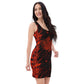 Robe d'été "Feuille Rouge" jomélo