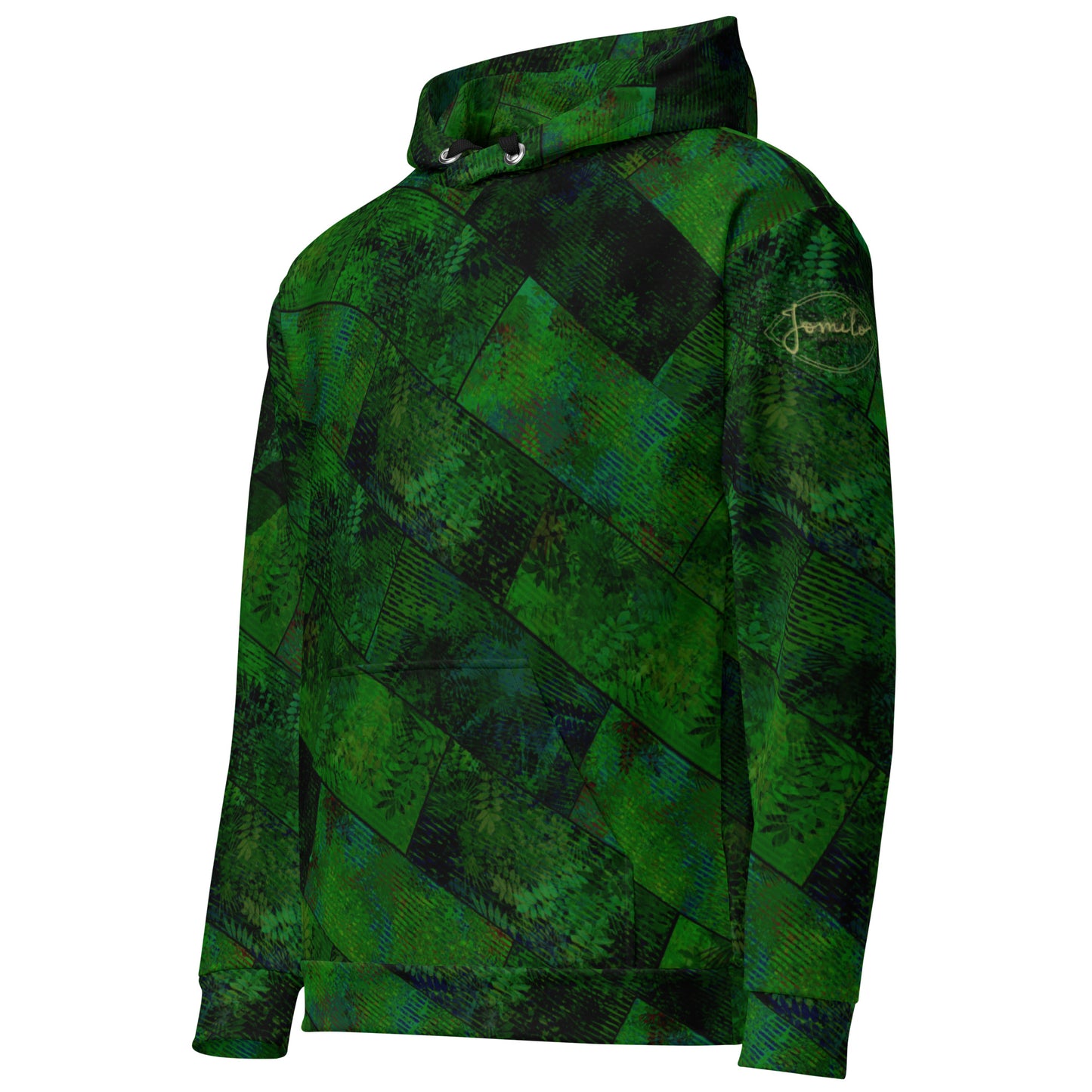 Sweat à Capuche Fougère "Green Eagle" jomélo