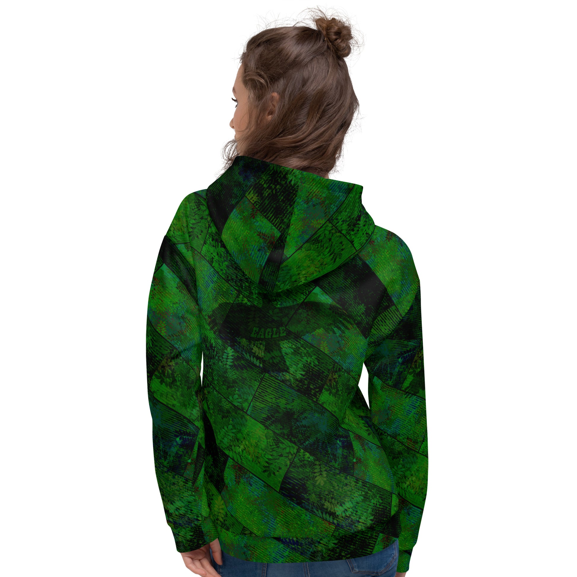 Sweat à Capuche Fougère "Green Eagle" jomélo