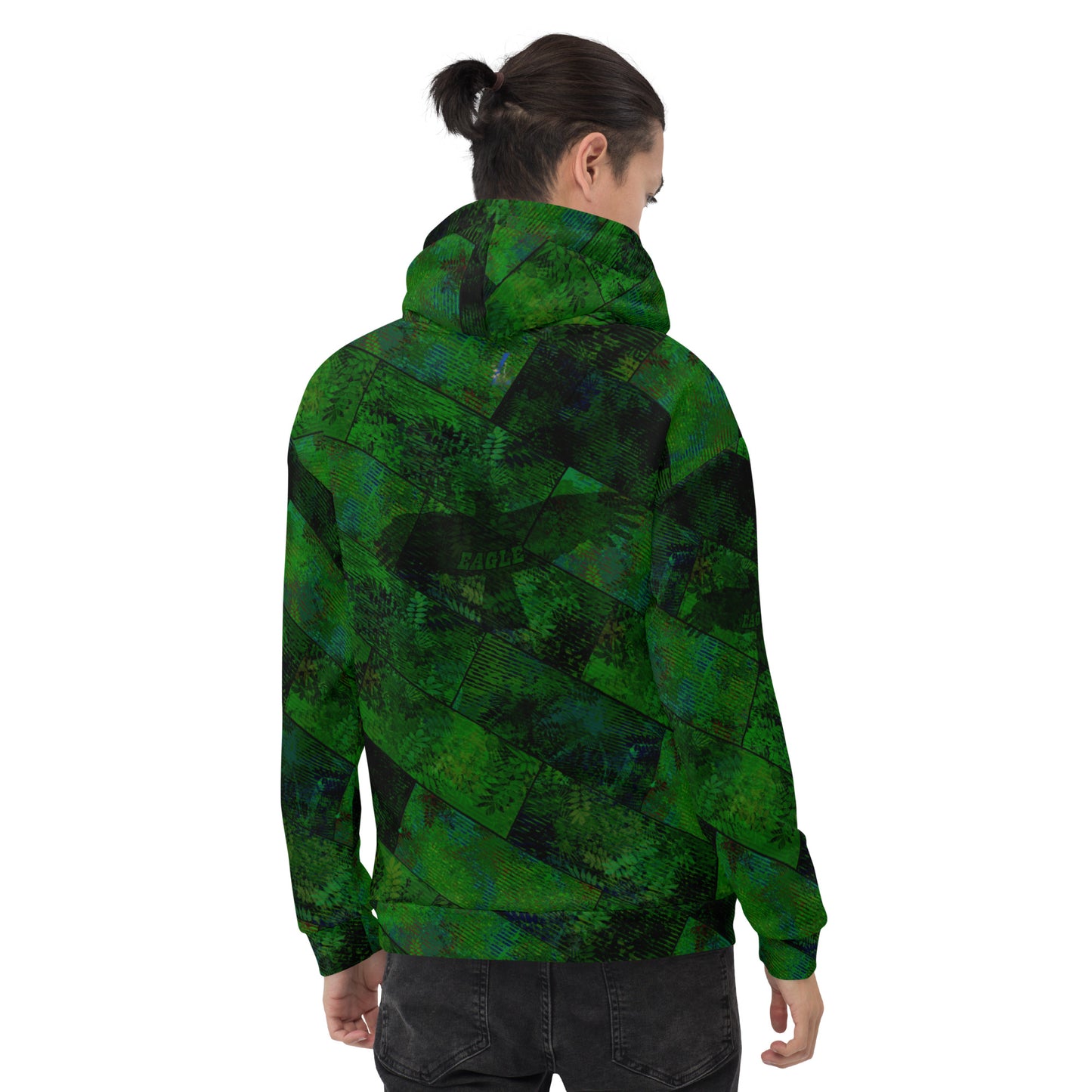 Sweat à Capuche Fougère "Green Eagle" jomélo