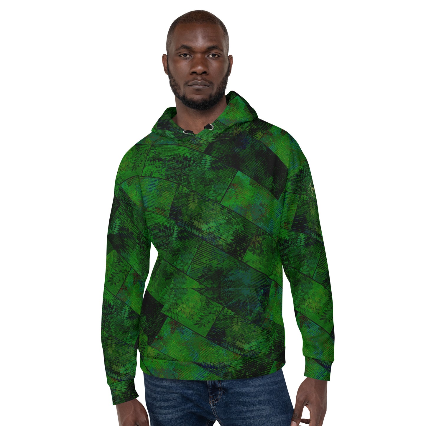 Sweat à Capuche Fougère "Green Eagle" jomélo
