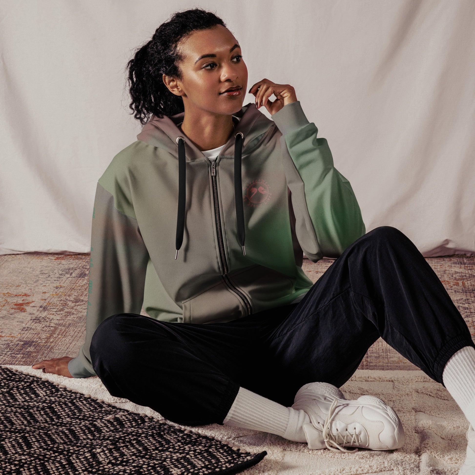 Sweat à Capuche zipper « streetwear RV » jomélo