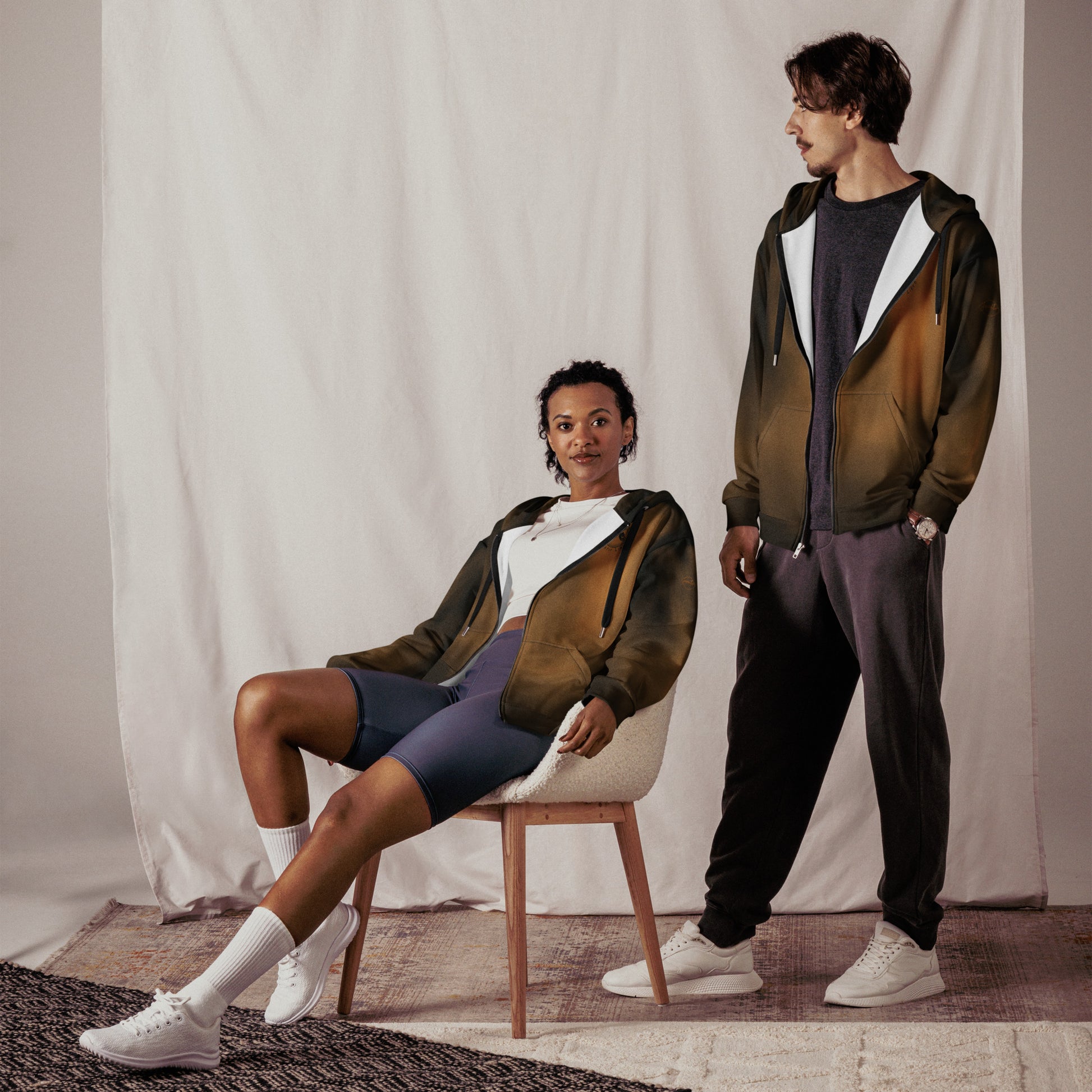 Sweat a Capuche Zippe Streetwear MN