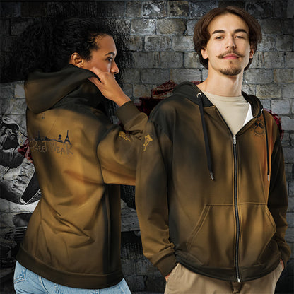 Sweat a Capuche Zippe Streetwear MN