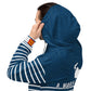 Sweat à capuche "St Pierre et Miquelon Blue"
