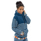 Sweat à capuche "St Pierre et Miquelon Blue"