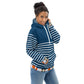 Sweat à capuche "St Pierre et Miquelon Blue" jomélo