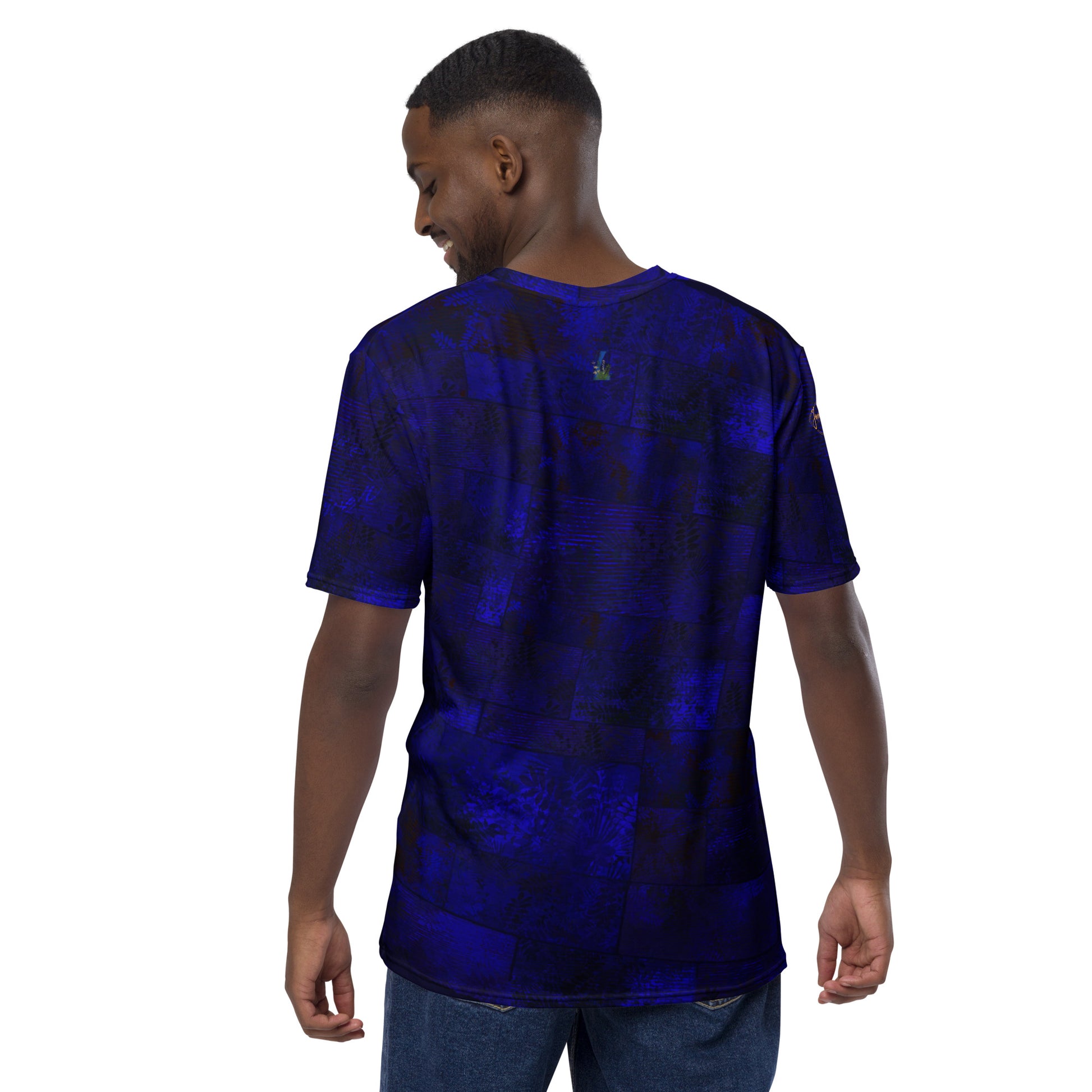 T-Shirt homme Fougère "Bleu Marine" jomélo