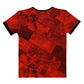 T-shirt Femme Fougère " Rouge Flamboyant " jomélo