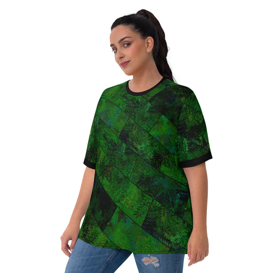 T-shirt Femme Fougère "Vert Printemps"