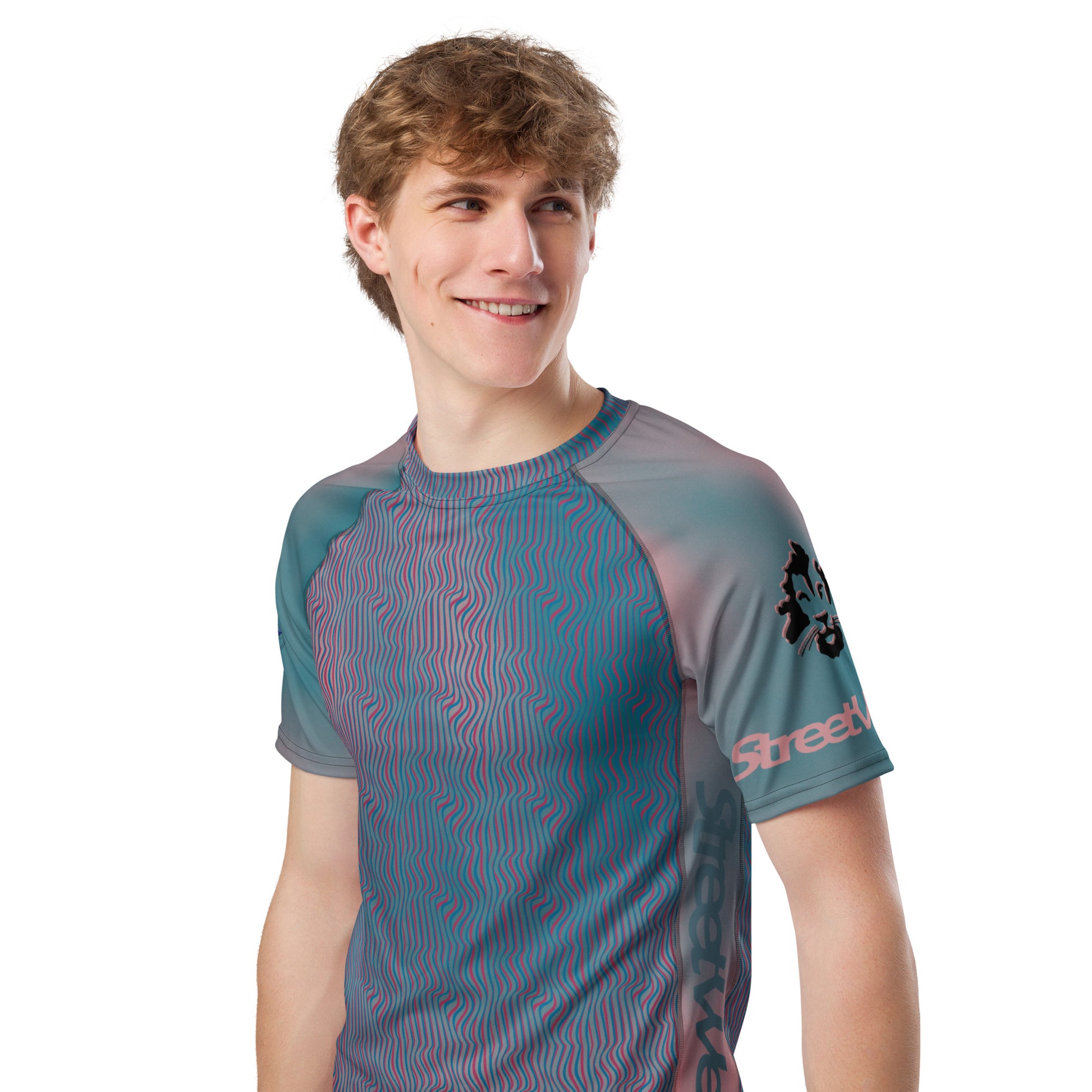 T-shirt Green Pink  jomélo