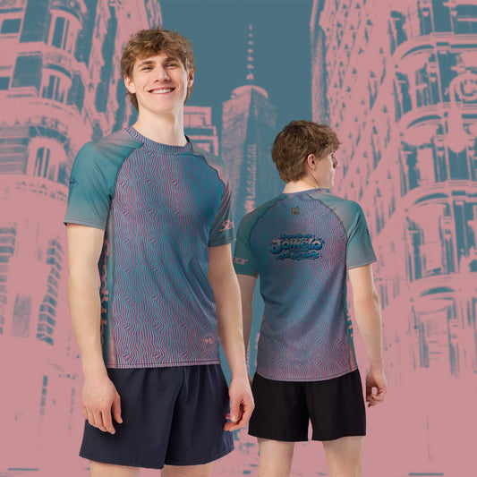 T-shirt Green Pink  jomélo