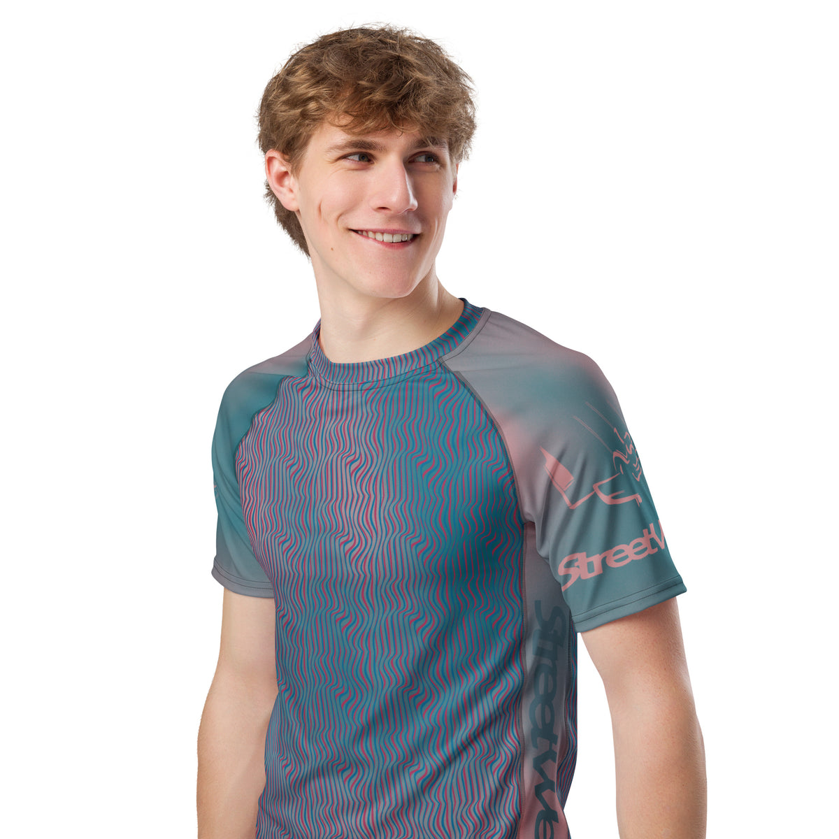 T-shirt Green Pink  jomélo