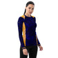 T-shirt de Compression Femme Fougère "Blue Océan" jomélo
