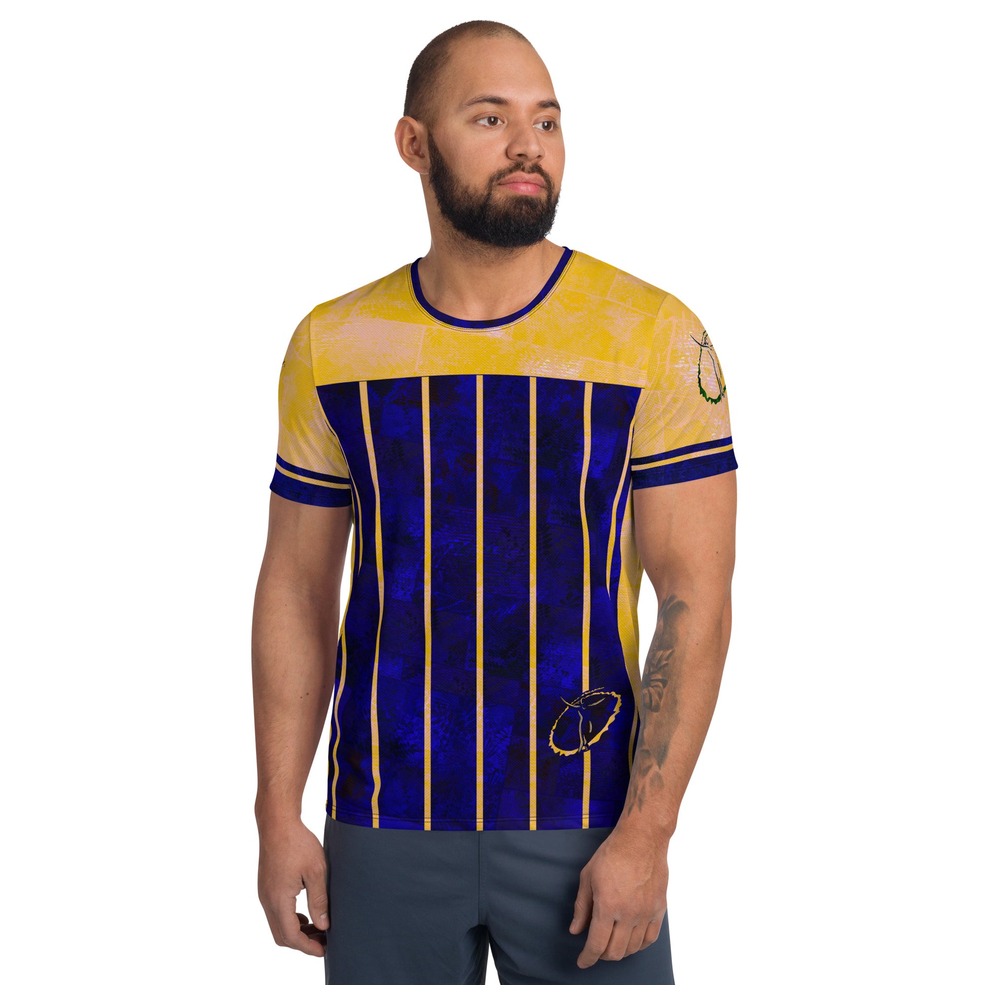 T-shirt de Sport Fougère Homme "Bleu Marine" jomélo
