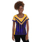 T-shirt de sport femmes Fougère  "Bleu Marine" jomélo