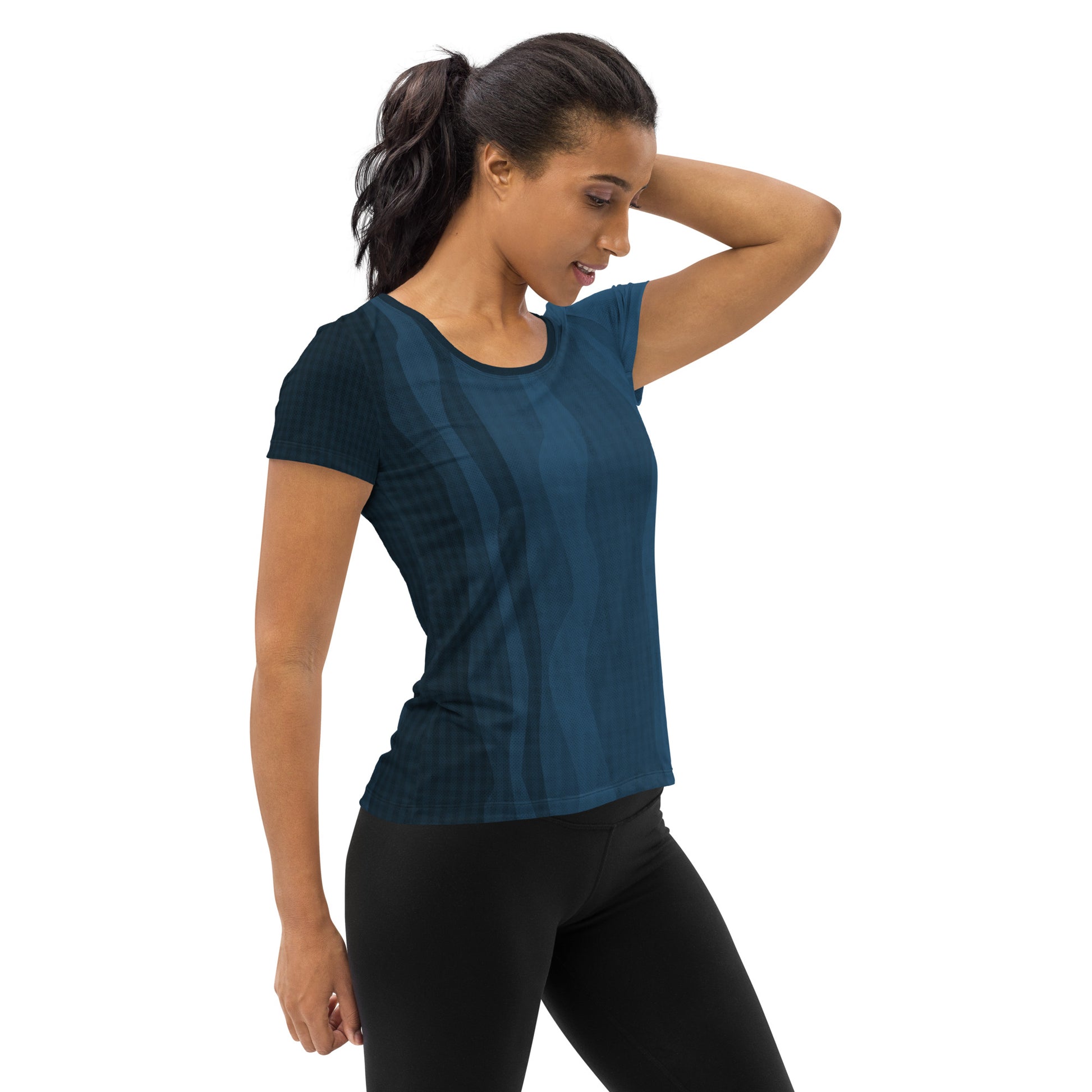 T-shirt sport femme "River Blue Marine" jomélo