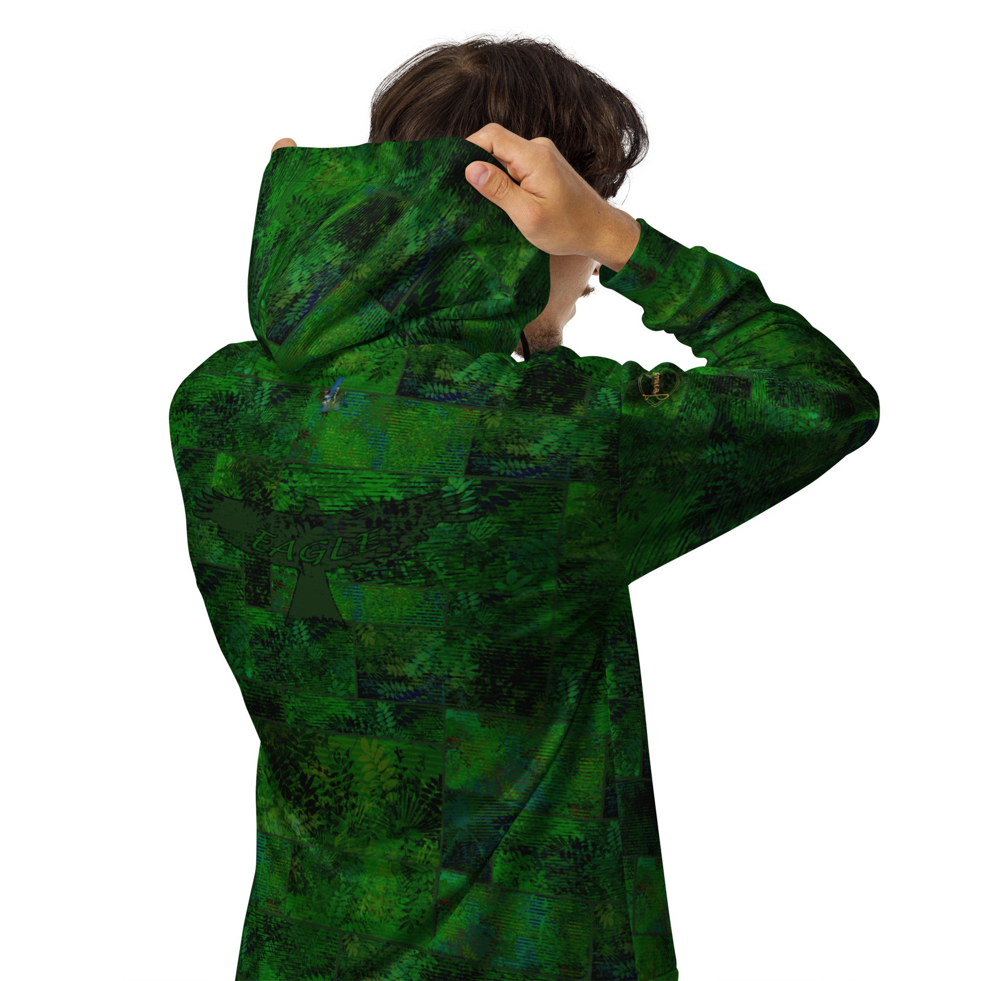 Veste à Capuche zippé Fougère "Vert Printemps" jomélo