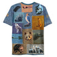 T-Shirt patchwork "Un amour de Réserve Naturel"