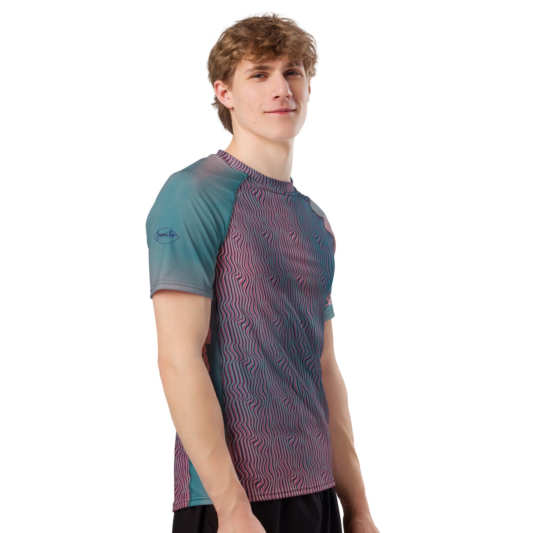 T-shirt Green Pink - jomélo
